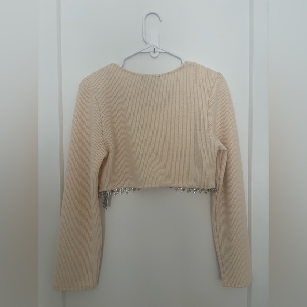 Zara Rhinestone Crop Top - Picture 5 of 5